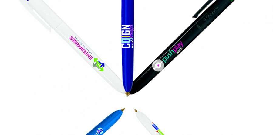 Stylo bic 4 couleurs publicitaire