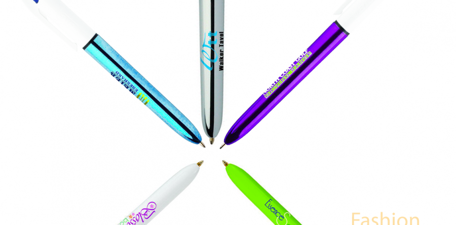 Stylo bic 4 couleurs personnalisable