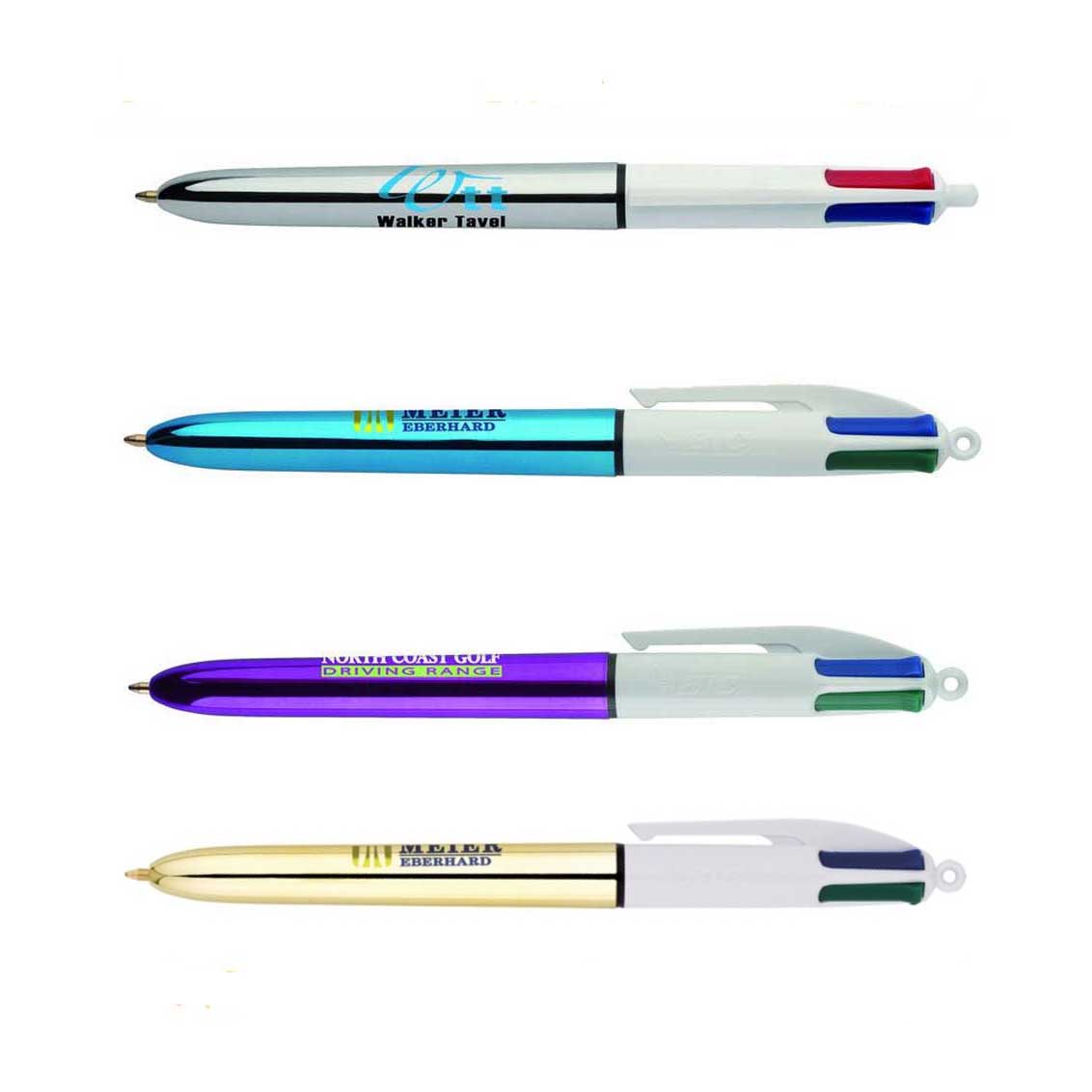 Stylo 4 Couleurs Personnalisable, Stylo personnalisé